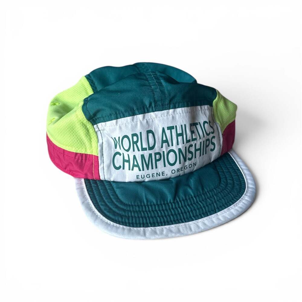 Asics World Athletics Championships Eugene Oregon 5-Panel Running Cap